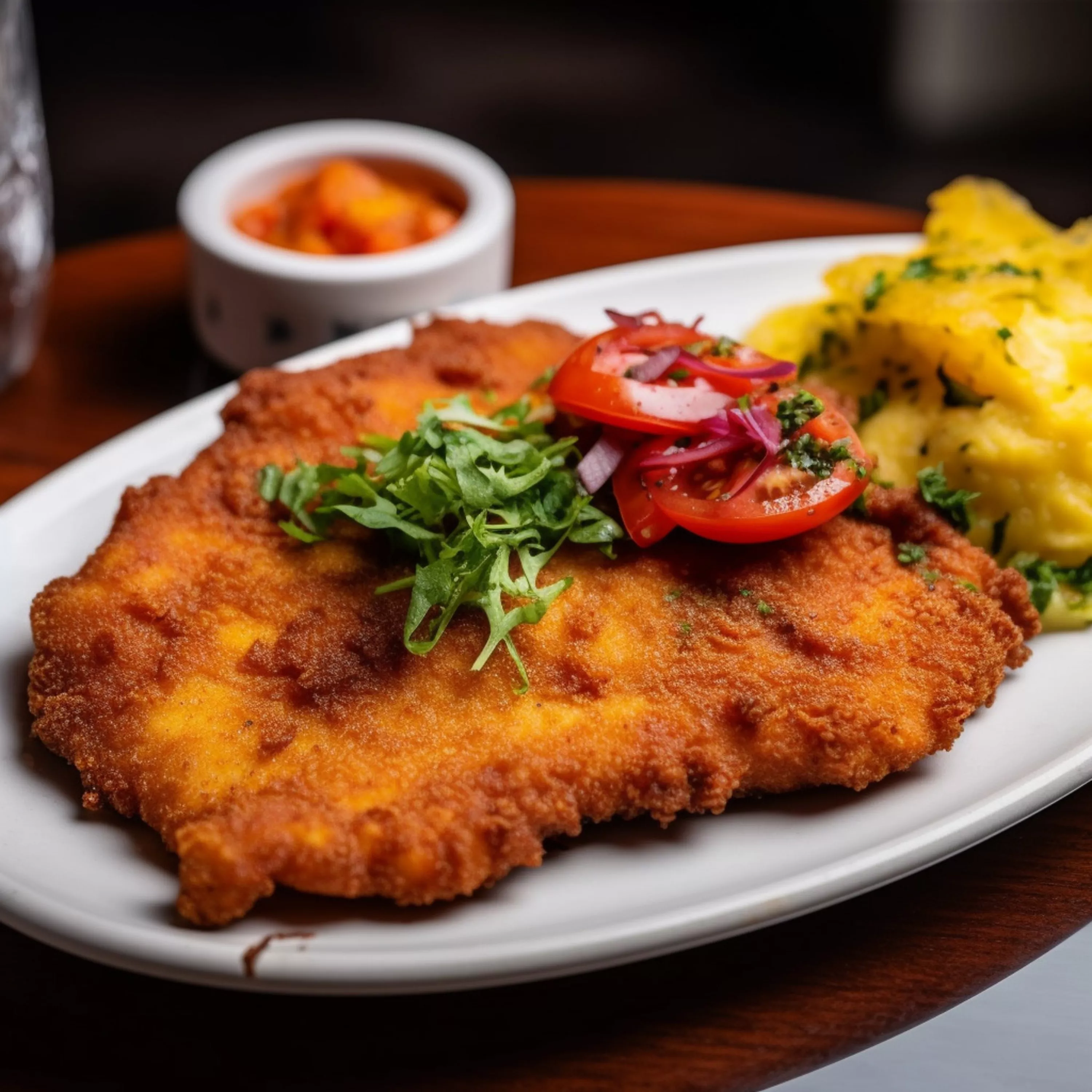 Milanesas preparadas con rebozador e integral Especias Benavidez